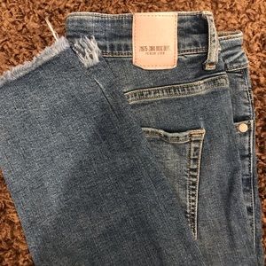 Zara mid rise jeans